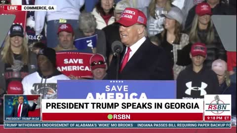 Trump drops the 'N' word!😉😂
