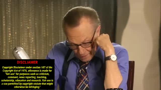 Shirley MacLaine and Larry King, discussing extraterrestrials and UFOs.