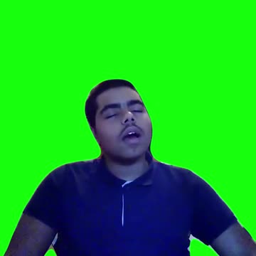 “Mi Mi Ma Mo Ma” Guy Falls Out of Chair | Green Screen