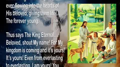 The King Eternal says... Beloved, shout My Name, My Kingdom is coming 🎺 Trumpet Call of God