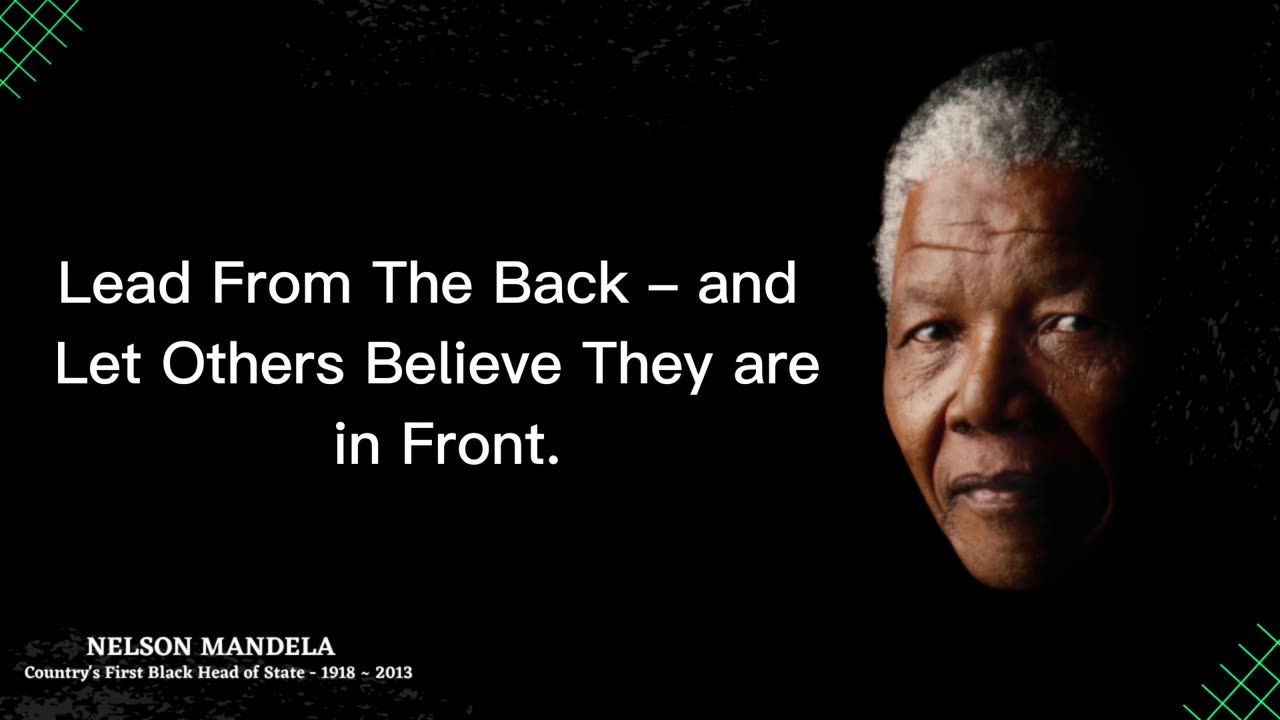 Nelson Mandela Motivational Quotes About Life