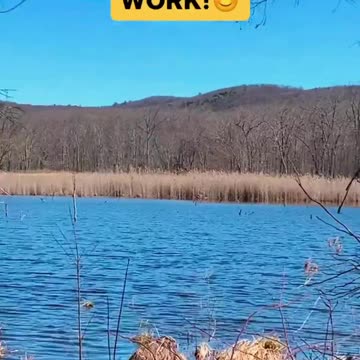 BEAVER’S LAKE TURNED INFINITY POOL!