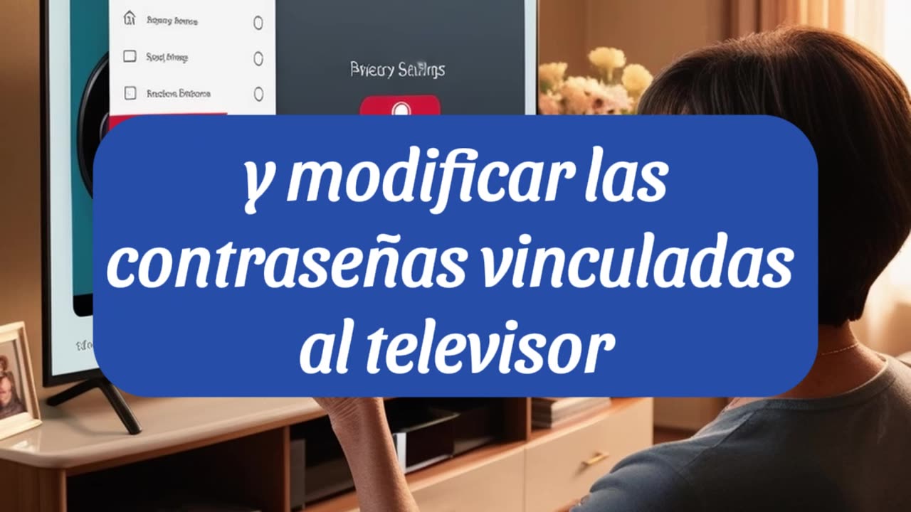 Cambia las configuraciones del televisor para prevenir ser espiado en casa.