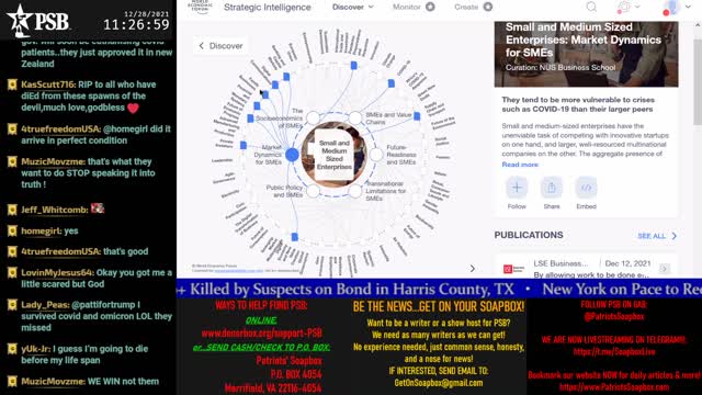 2021-12-28 11:00 EST - Connecting the Dots: with Dan Happel