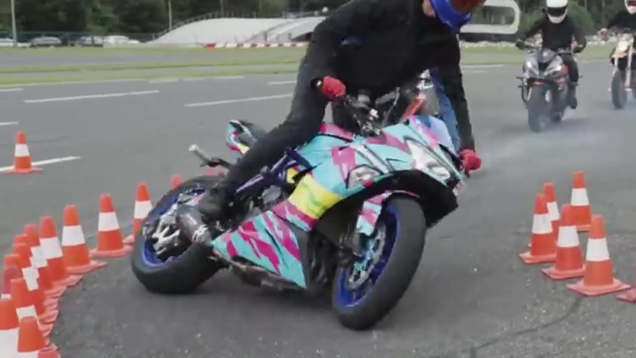 Stunt bikes motorcycle and fun