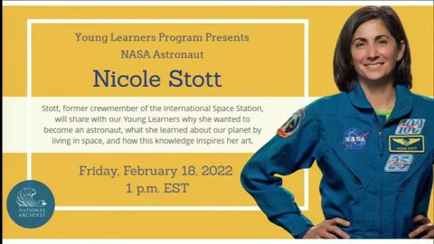 Young Learners Program Astronaut Artist and Earthling Nicole Stott