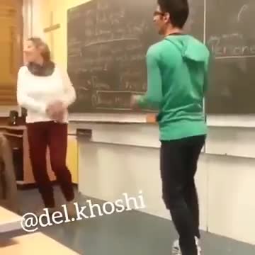Teacher Dancing With Student