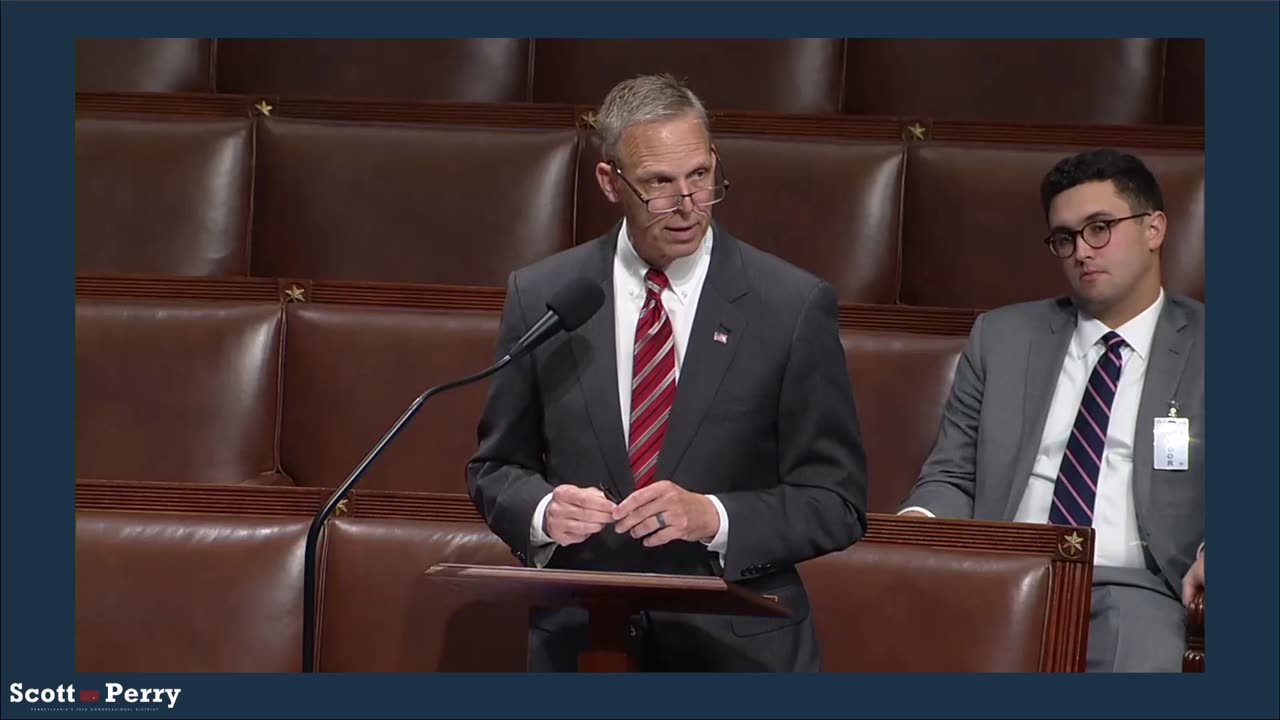 "American People are sick of investing things that are immoral and unaffordable." - Rep. Perry