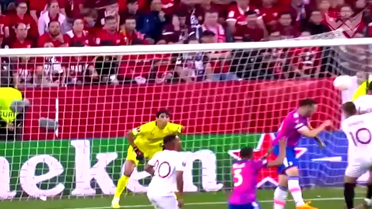 50 + Crazy Saves By Yassine Bono in 2023#yassin bono#sevilla