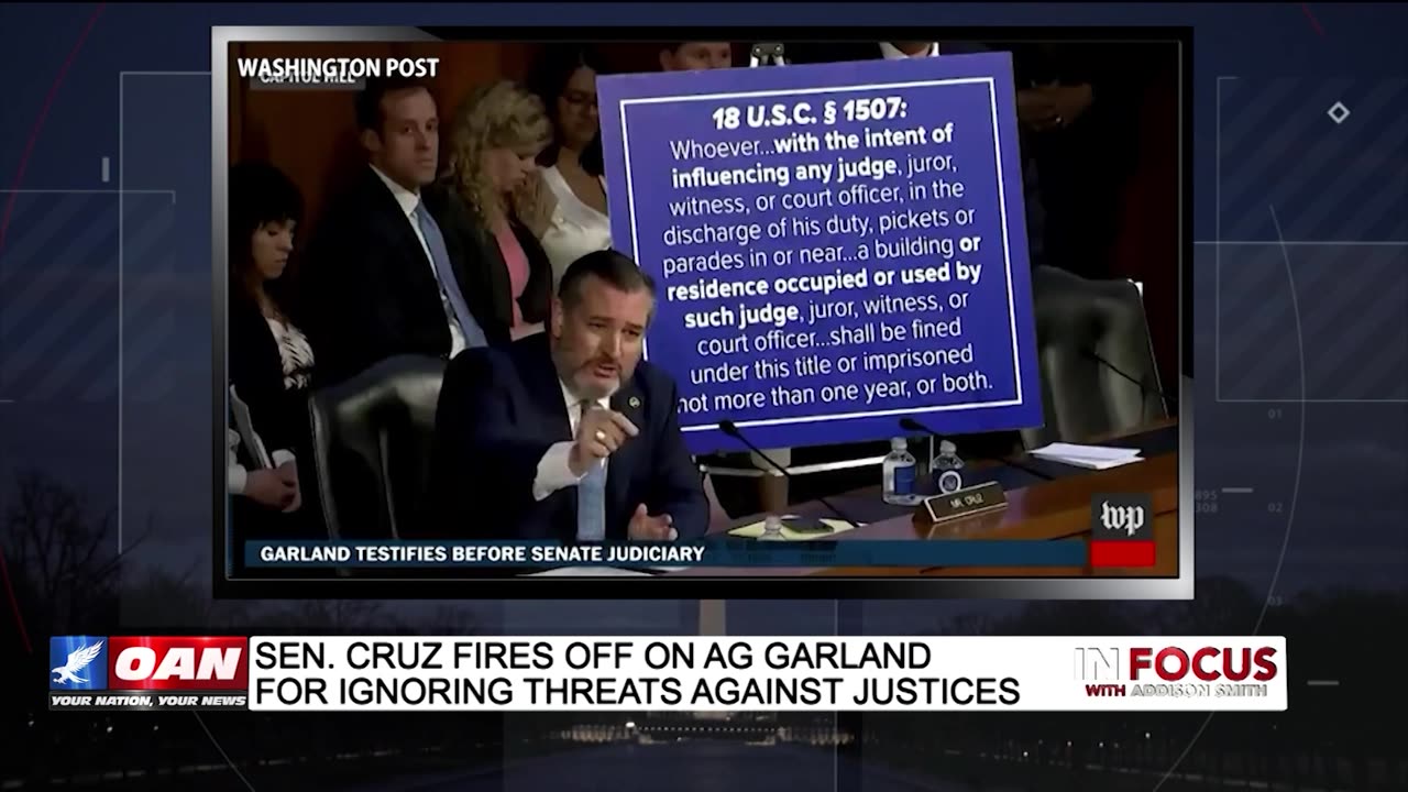 Sen. Ted Cruz ERUPTS On AG Merrick Garland Over DOJ Weaponization | In Focus
