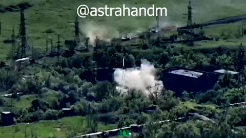 Russian strikes on Ukrianian positions