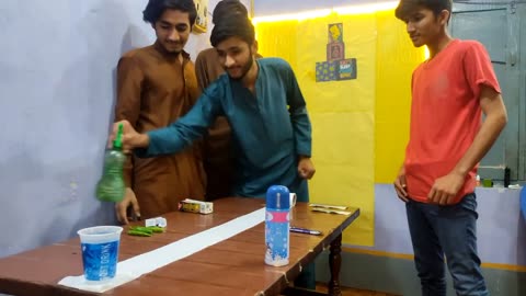 Tissue paper Challenge-Humari Larai Ho gai😱-Fun With Friends😅-