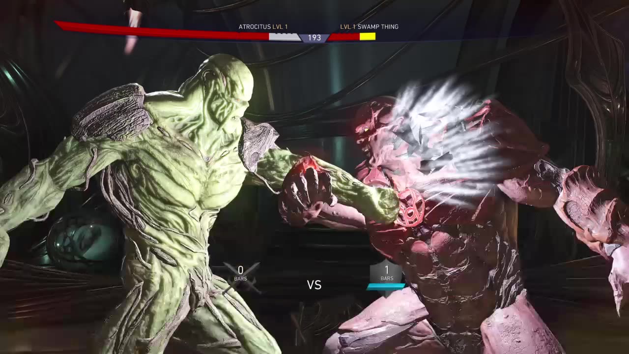 Injustice 2 Atrocious Vs Swamp Thing