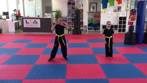Lee’s Taekwondo Australia, White Belt / Basic Pattern