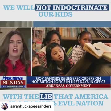 I am proud to have signed an executive order prohibiting leftist indoctrination&CRT i