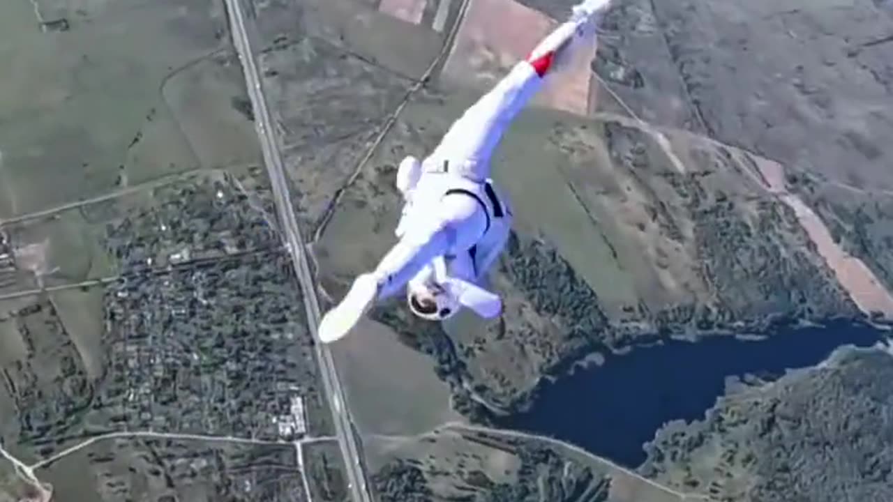 sky diving