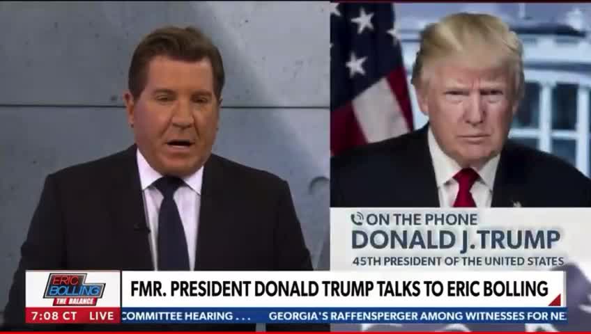 President Trump interview on Newsmax 6/20/22 part 1