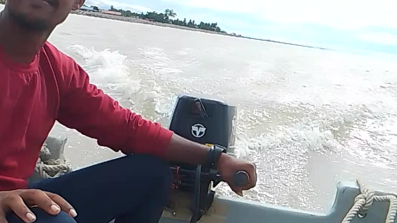 First time drive speed boat