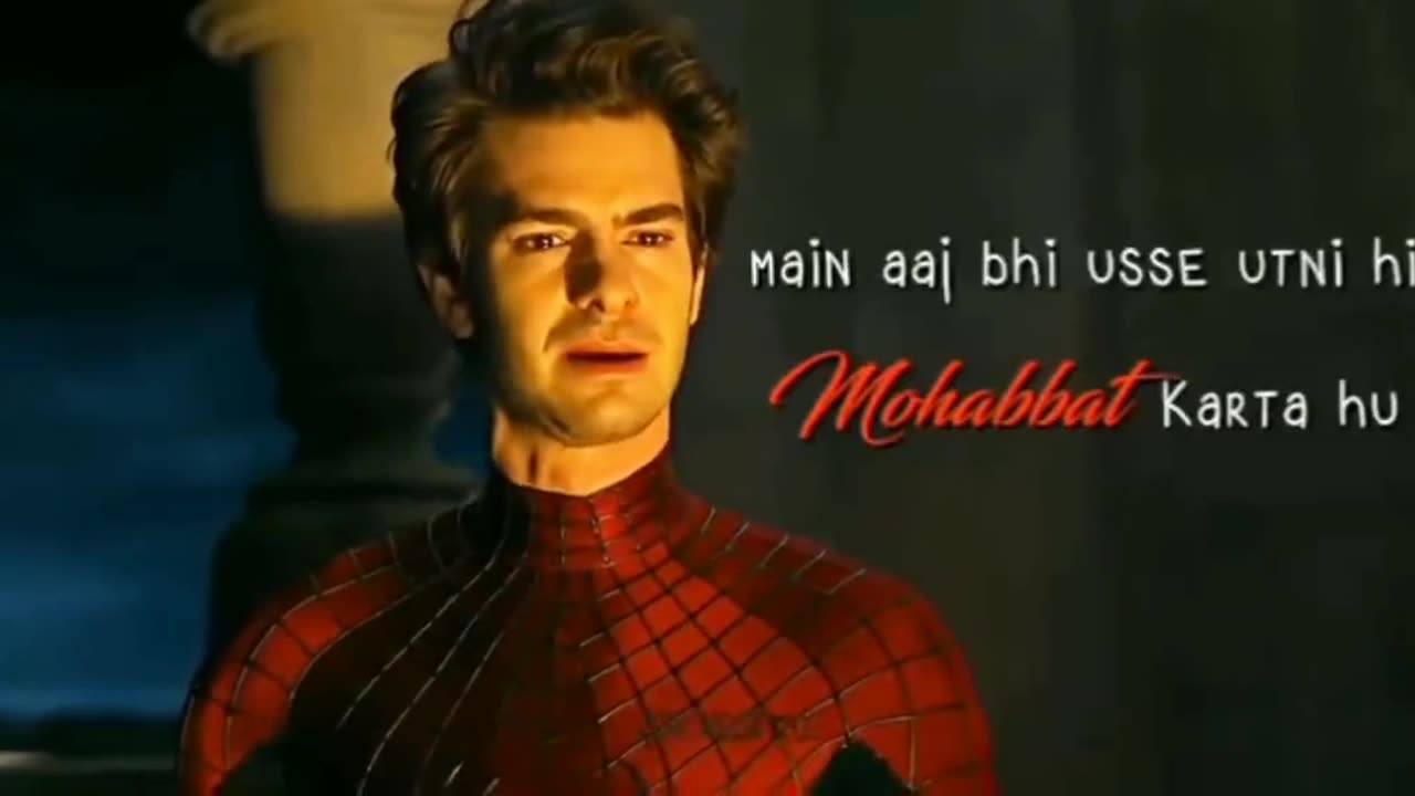 Spider-Man sad moment// That he loved his girlfriend so much🥺💔