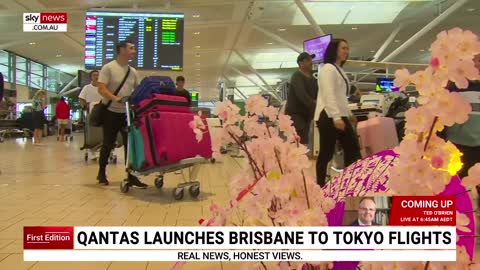 Qantas launches Brisbane to Tokyo flights
