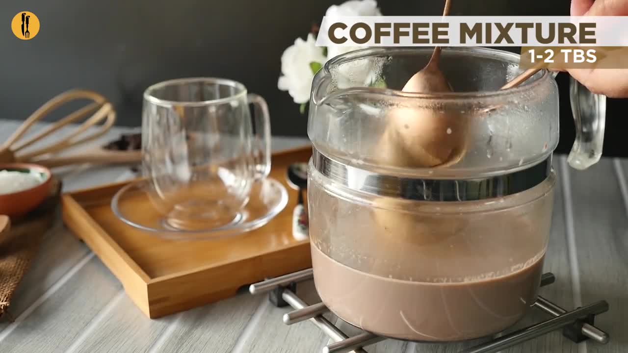 Coffee 4 Ways (Cappuccino, Mocha, Chai Espresso, Cookie & Cream) Recipes By Food Fusion