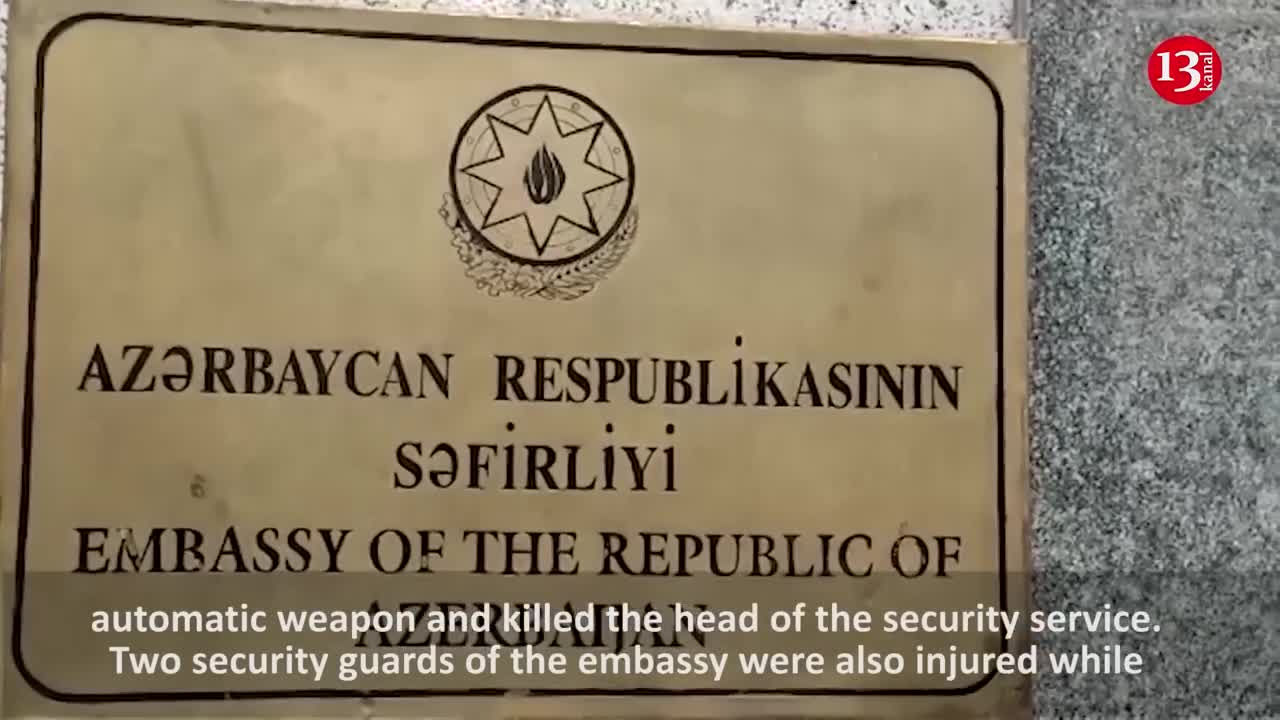 Armed attack on the embassy of Azerbaijan in Iran - there are dead and injured