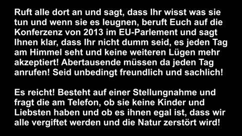 ⚠️☠️ Aktion gegen Chemtrails, bitte macht alle mit Teilen erwünscht