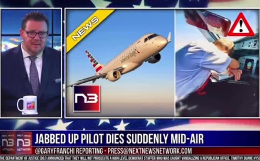 Covid vaccinated pilot dies in mid air