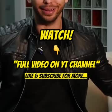 ANDREW TATE - 3 THINGS WHY YOUR NOT RICH