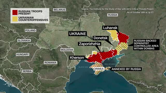 Martial law imposed in 4 Ukrainian regions said to be annexed by Russia