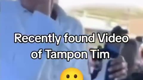 This Is Kamala’s VP Pick~Recently found Video of Tampon 🤣Tim