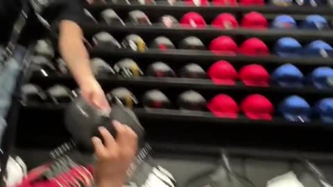 Sports clothing store