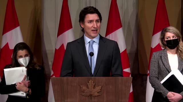 Putin will not 'come through this better,' says Trudeau