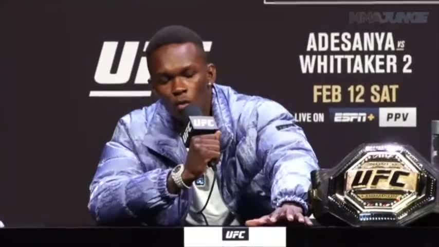 UFC champ DROPS MIC on media after "gotcha" Joe Rogan question
