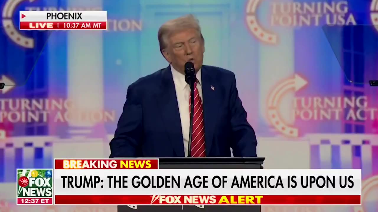 President Trump: "The Golden Age of America is upon us!"