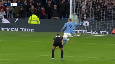 MAN CITY VS FULHAM HIGHLIGHT