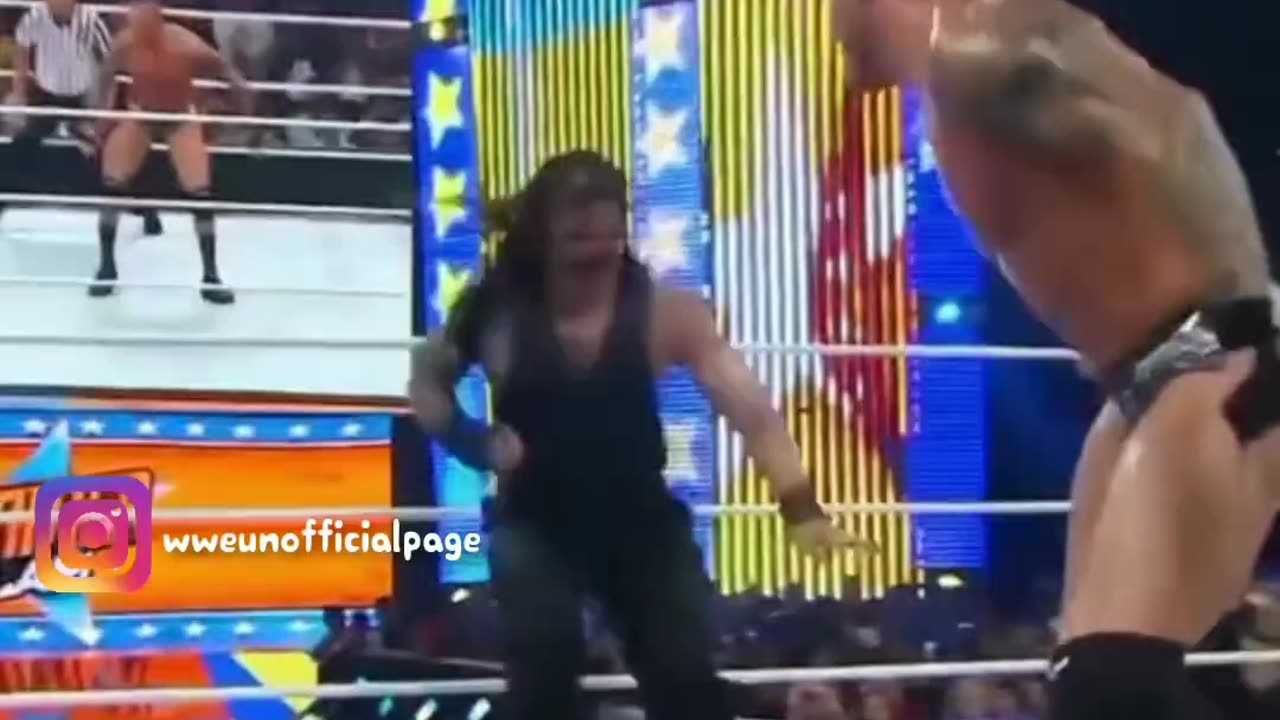 roman Reigns vs randy ortan fight scene #shorts