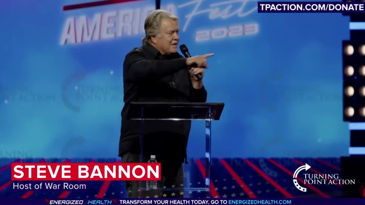 Steve Bannon: AmFest Speech 2023