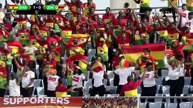 Ghana v Zimbabwe FIFA World Cup Qatar 2022 Qualifier Match Highlights