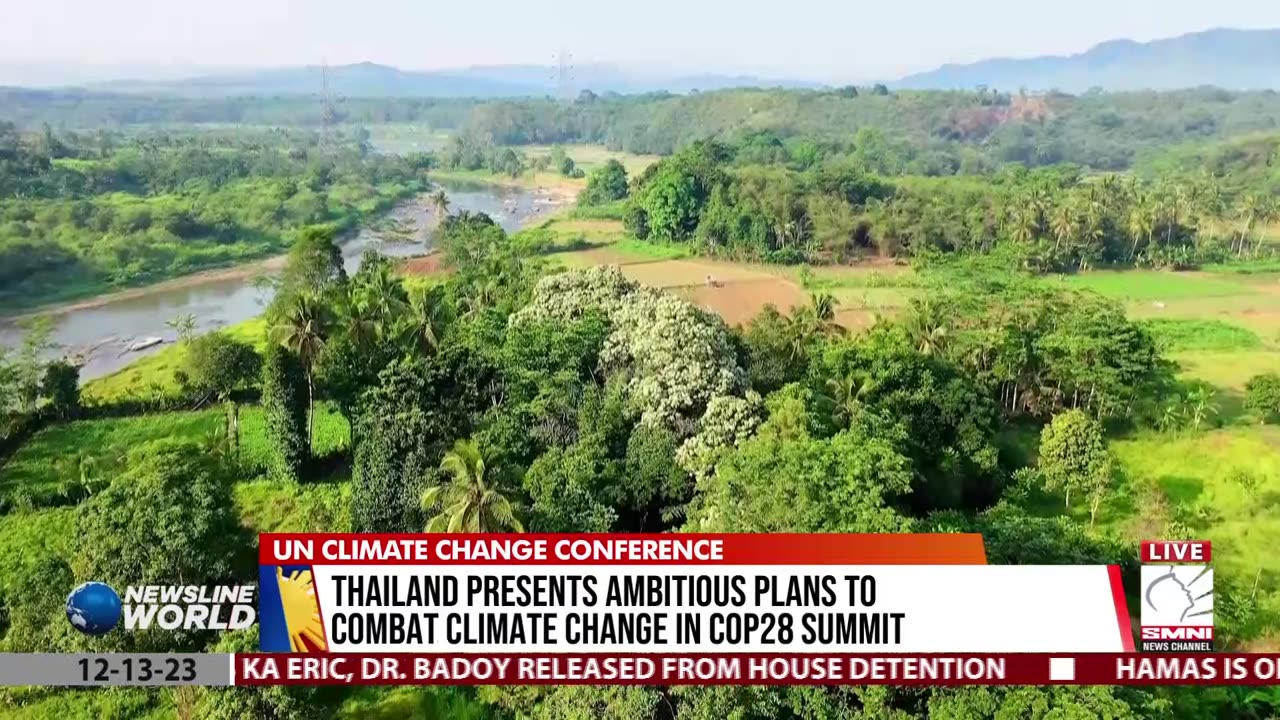 Thailand presents ambitious plans to combat climate change in COP28 summit