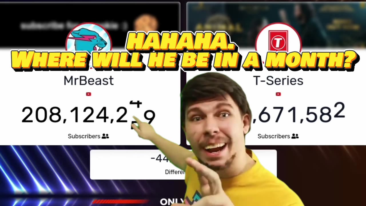 MrBeast Is Creeping Up On T-Series