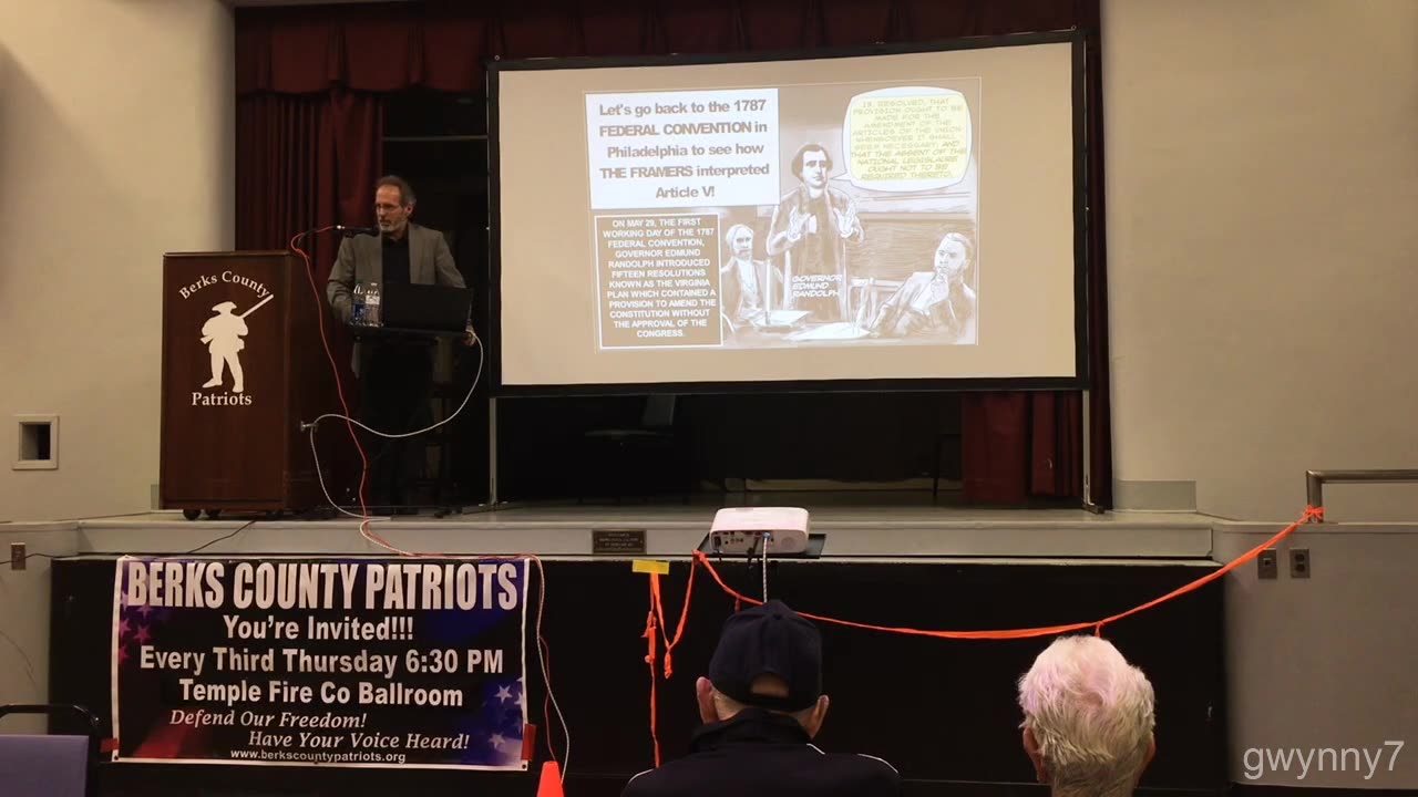 Berks County Patriots - Article V Convention - September 21, 2023