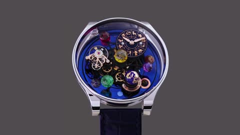 The Jacob & Co. Astronomia Solar Jewelry Planets Zodiac White Gold
