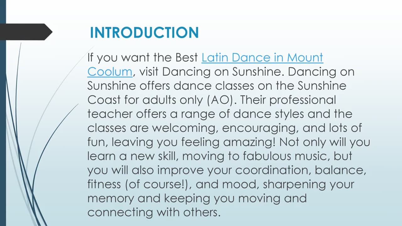 Best Latin Dance in Mount Coolum