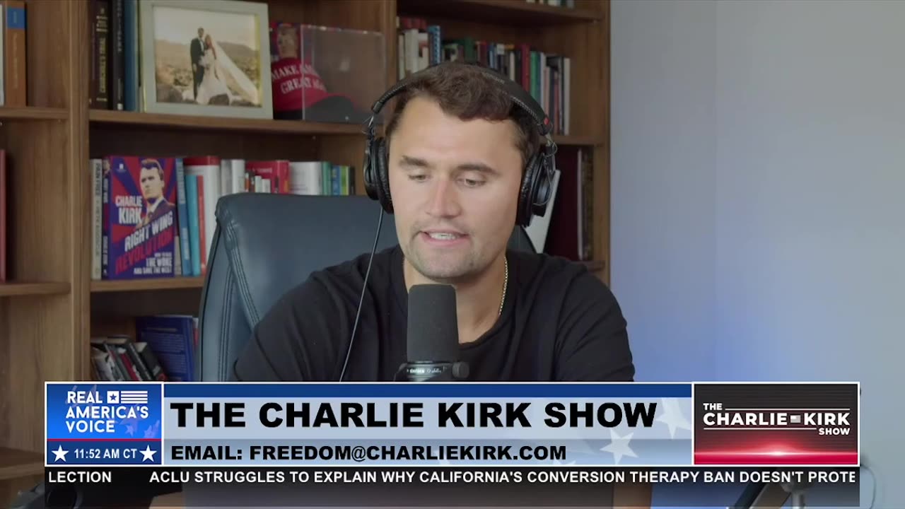 Charlie Kirk on RFK jr announcent today