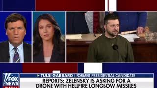 Tulsi Gabbard reacts to Zelensky's speech before Congress