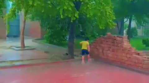 Rain enjoyment