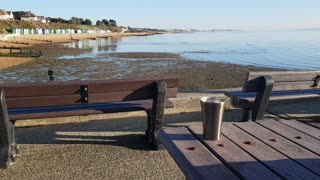 Coffee at a beach