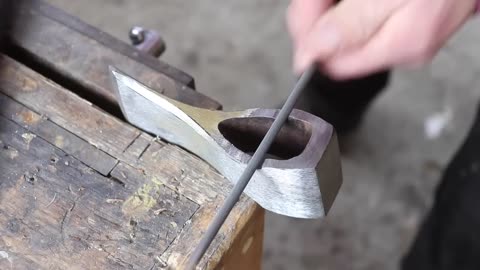 Old axe restoration. Restoration and customization2