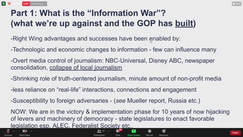 Communication is Ammunition! Winning the Information War